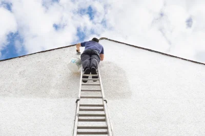 Peinture extérieure à Cocherel — façades et ravalement